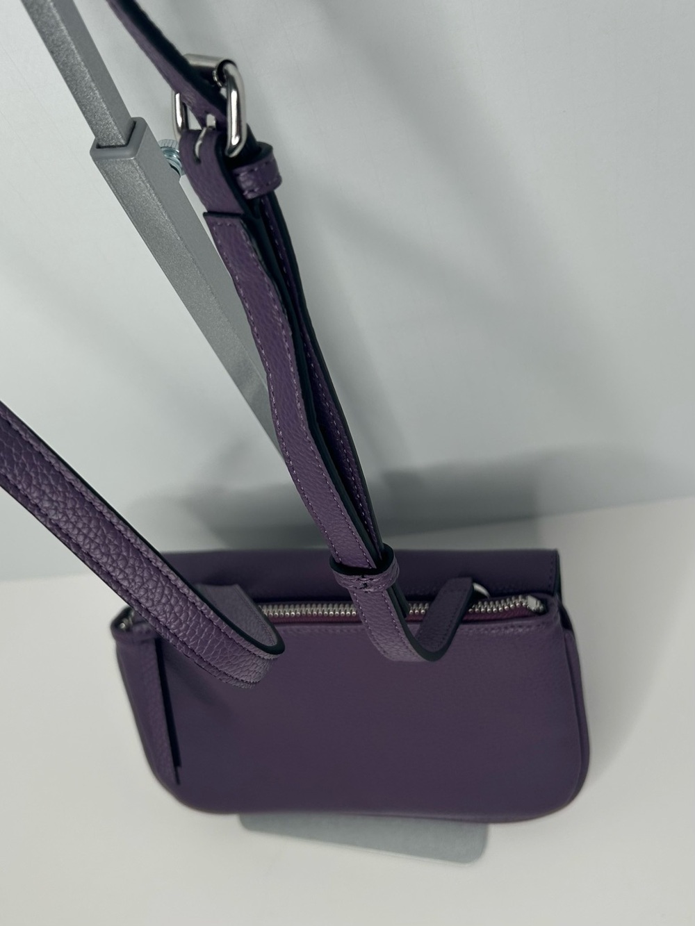Calvin Klein Purple Arya Crossbody Bag - Picture 9 of 16
